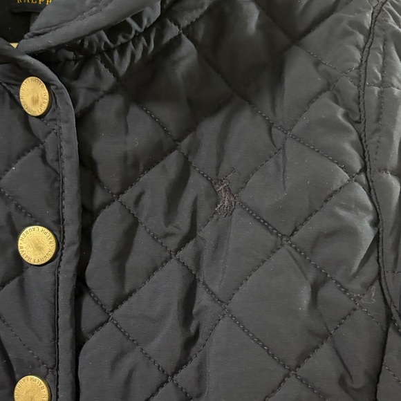 Polo Ralph Lauren Kids Navy Blue Quilted Preppy Puffer Jacket Size 6 - Picture 6 of 14